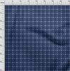 oneOone Cotton Poplin Blue Fabric Arabic Moroccan Quilting Supplies Print Sewing Fabric By The Yard 42 Inch
