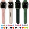 Silicone Strap For Apple Watch Bands 45mm 44mm 40mm 41mm 49mm 42mm 46mm Sport Bracelet Iwatch Series Se 6 7 8 9 10 11 Ultra 3 2 3