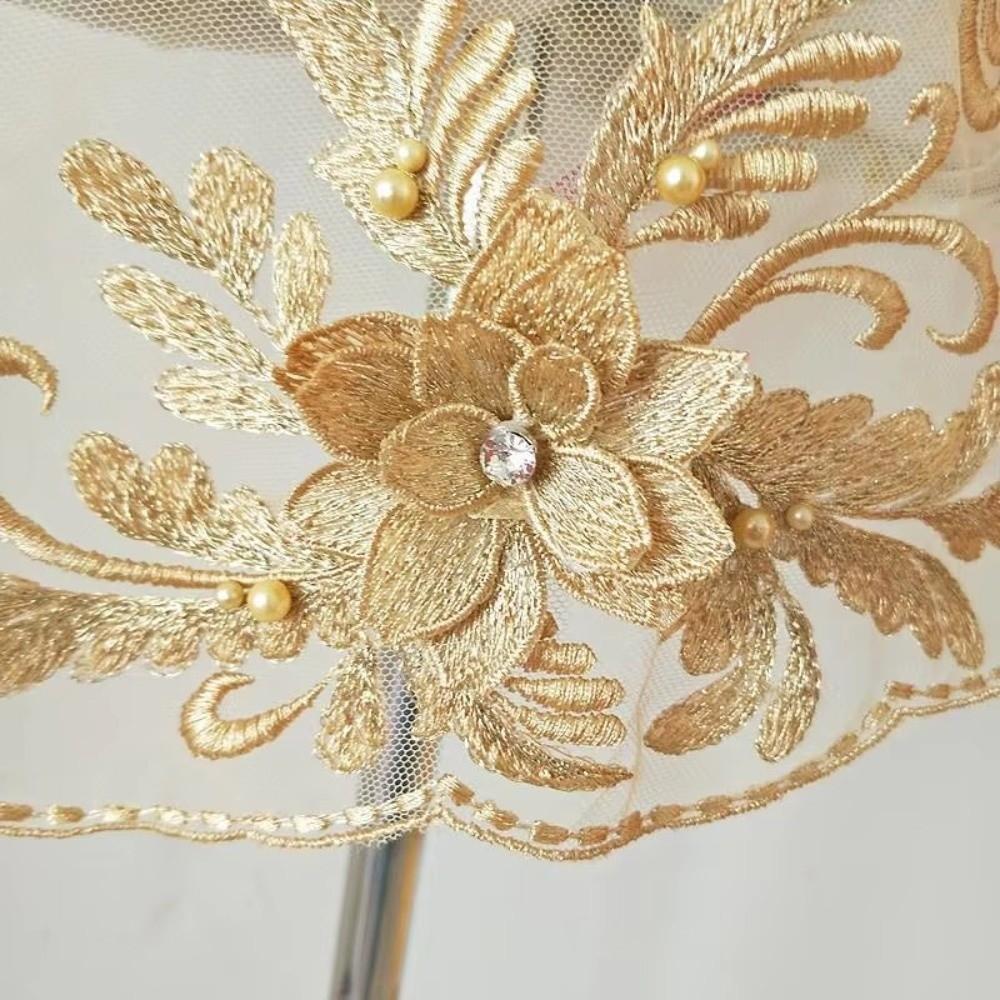 DIY Craft Flower Patch 3D Decoration Patch New Lace Applique  Stage Dress