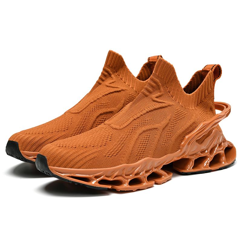 Hot Selling Autumn Lace Up Mens Sports Shoes Comforta Soft Support Running Shoes Flexible Outdoor Foot Protection Walking Shoes