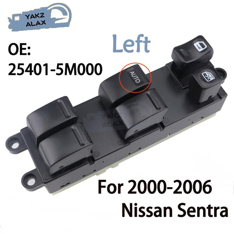 25401-5M000 Master Power Window Control Switch for Nissan Sentra 2000 2001 2002 2003 2004 2005 2006 25401-6Z500 83071FE010