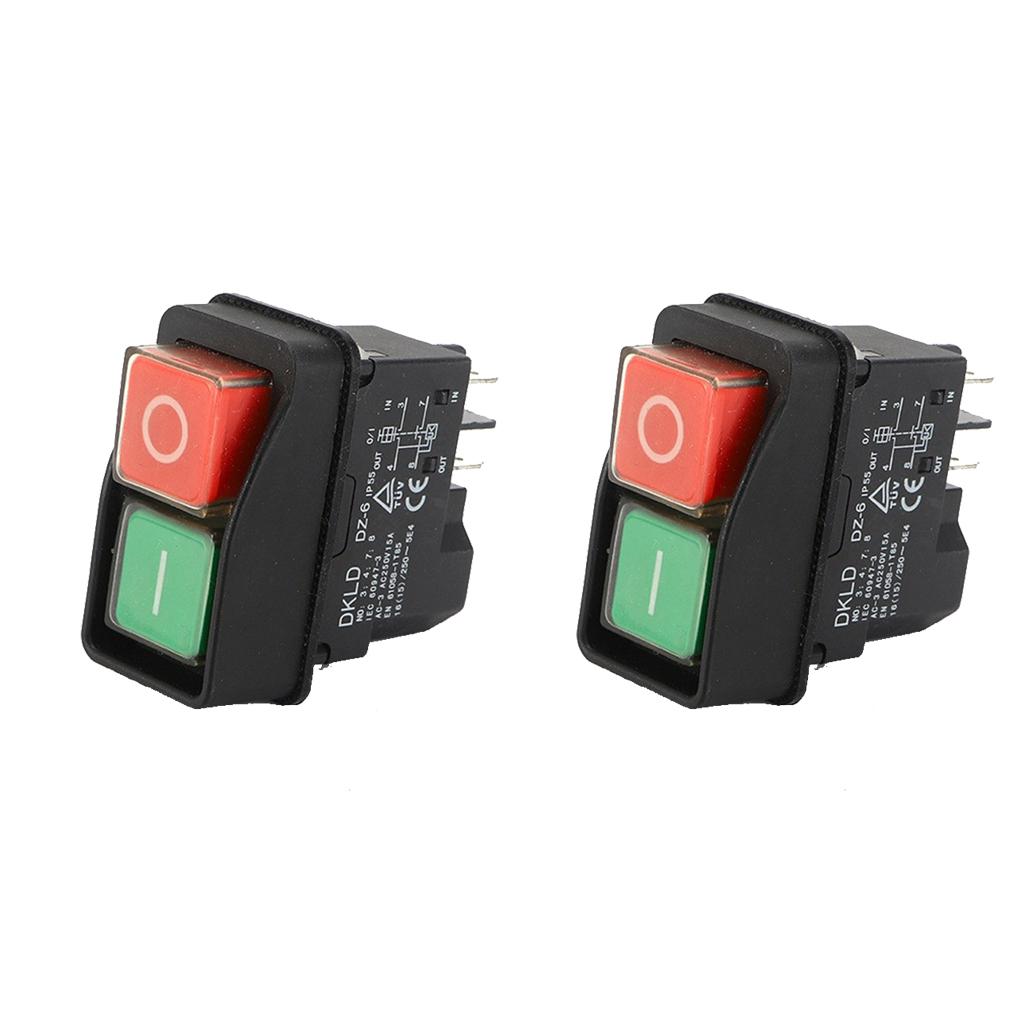 Druckknopf Elektromagnetischer Schalter Sicherheitsschalter Mixer DKLD/DZ-6