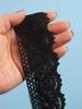Black Pure Cotton Lace Trim for Clothing and Curtains