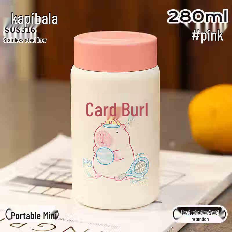 Dilber Capybara Portable Thermal Mug
