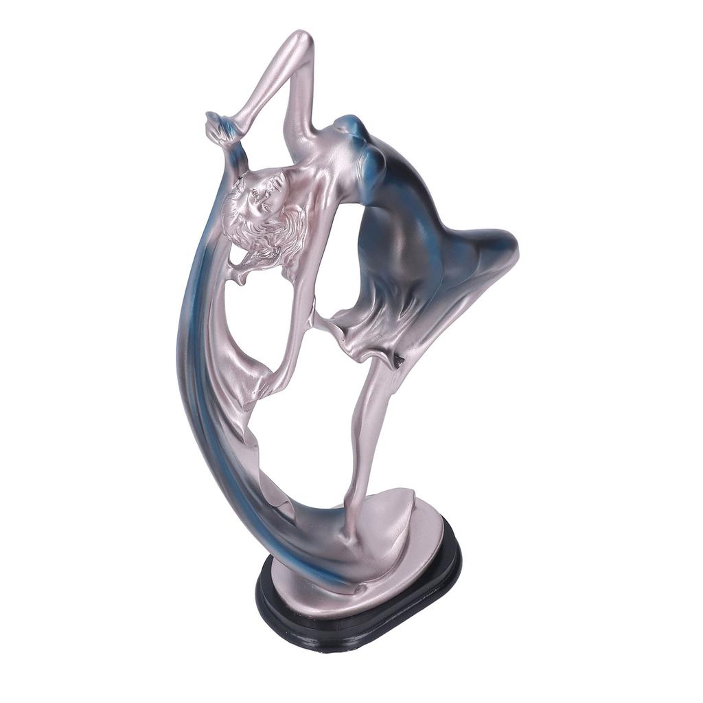Tanzendes Mädchen Statue Elegante Ballerina Mädchen Handwerksstatue Heimdekoration für Wohnzimmer Schlafzimmer Weinschrank Schreibtisch Fernseher