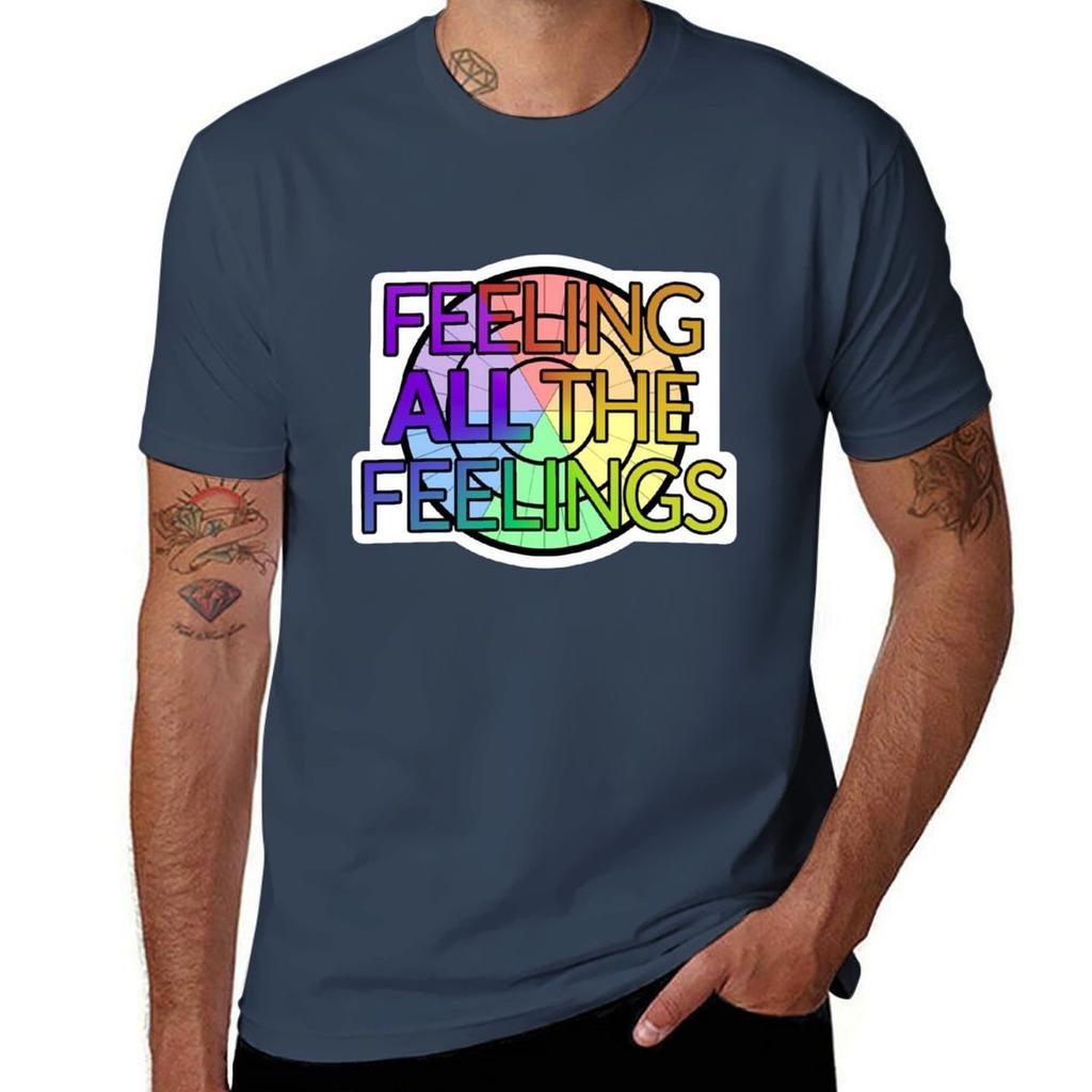 Feeling ALL The Feelings TShirt Comfort Stretch Tee Shirt