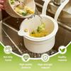 Multifunctional Hanging Sink Strainer Leftover Drain Basket Fruit and Vegetable Washing Basket Hanging Drainer Rack Kitchen Accessories