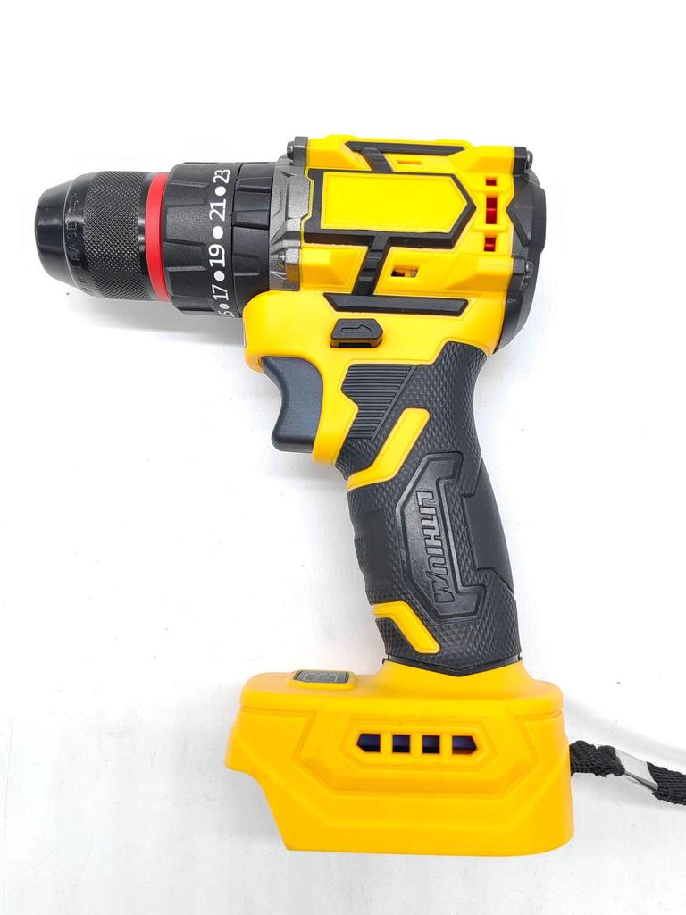 Compact Brushless Rechargeable Electric Drill – Multi-Function Pistol-Style Power Tool for Home Use