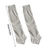 Breathable Vertical Stripes Leg Socks High Tube Women Daily Sock Casual Calf Socks