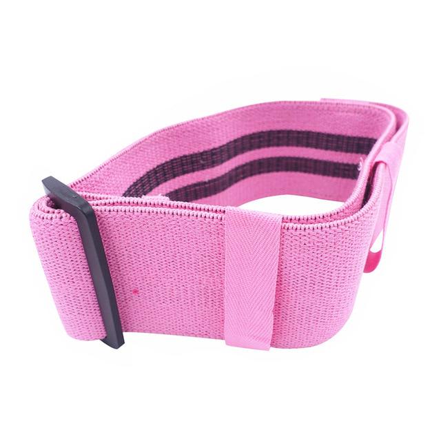 Adjustable Hip Glute Band Fabric Thighs Leg Booty Elastic Bands Non-slip Fitness Home Gym Equipment