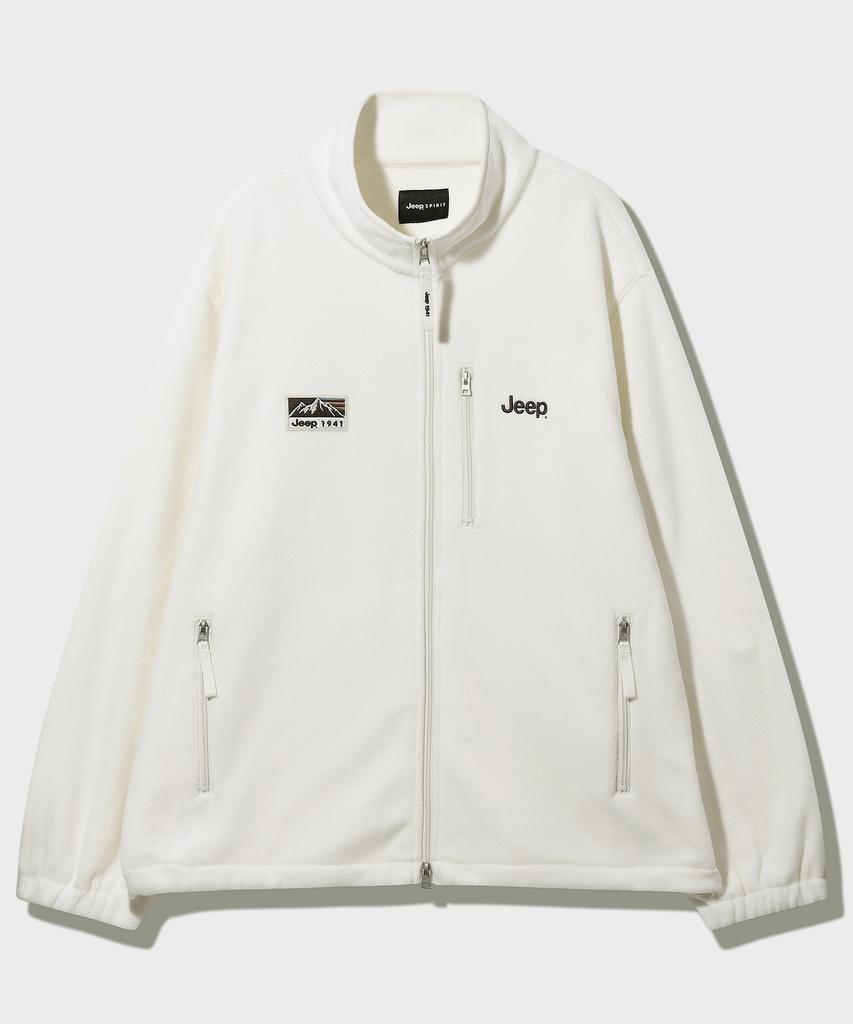 Jeep 2Way Retro Mountain 1941 Fleece Zip-Up (Jr5Tzu191Iv)