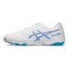 Ds Light Jr Artificial Turf Round Toe Lace-Up Low-Top Soccer Shoes Kids Soccer Shoes White Blue 1104A047-102