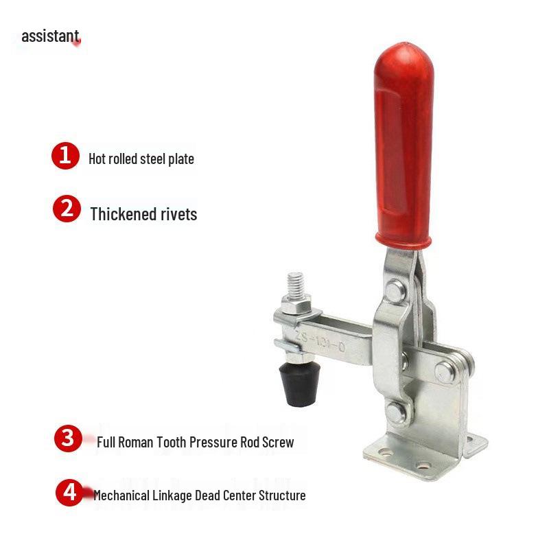 ZS-101-D Vertical Quick Press Clamp - Manual Fixture Fixing Tool