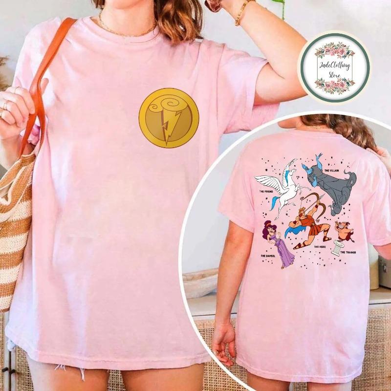 StrongUnisex Girl Hero Megara Hades Tshirt Womens Tshirt New Casual Fashion Couple Streetwear