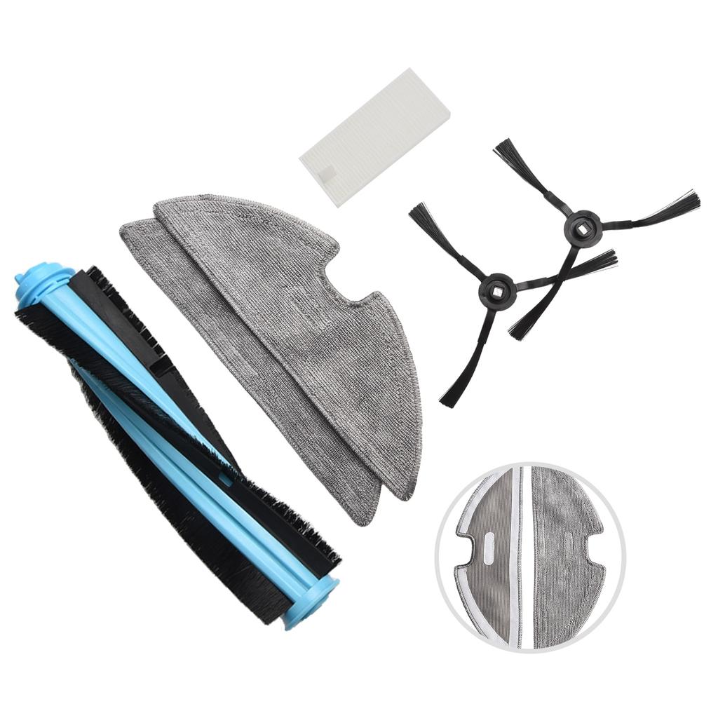 Main Roller Side Brush / Filter Mop Cloth Kit For Eufy For RoboVac L35 For Hybrid L35 For Hybrid+  LR30 For Hybrid+  Replacement