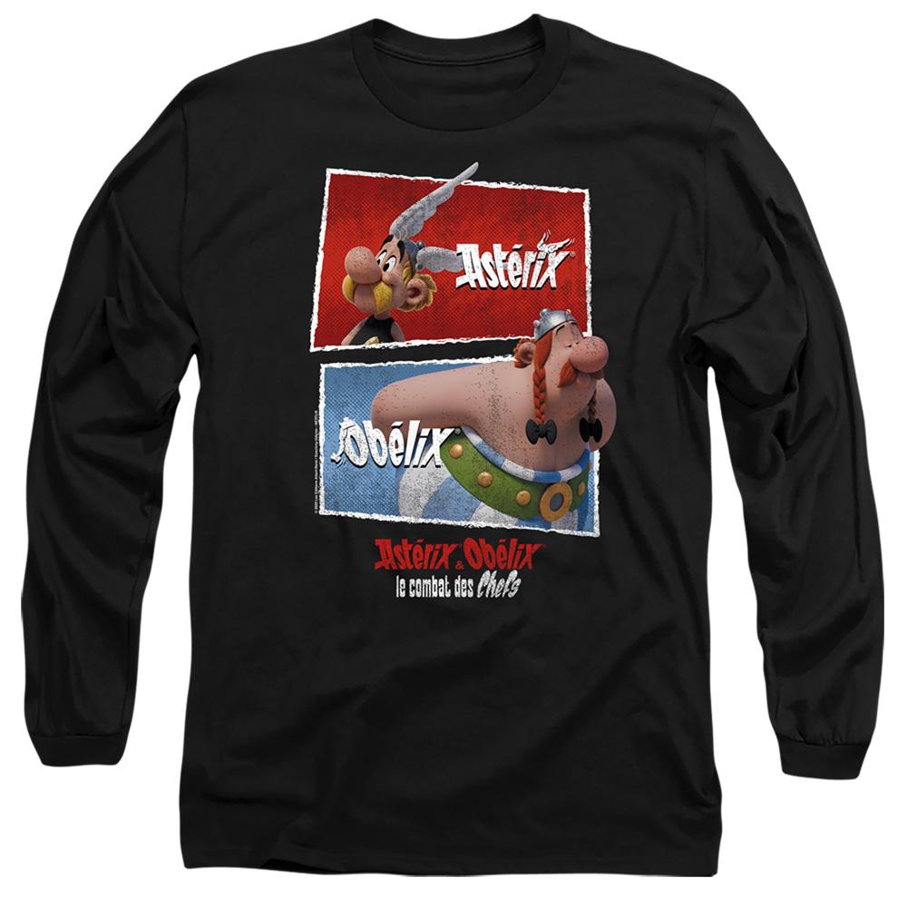 Asterix Unisex Adult Heroic Boxes Long-Sleeved T-Shirt