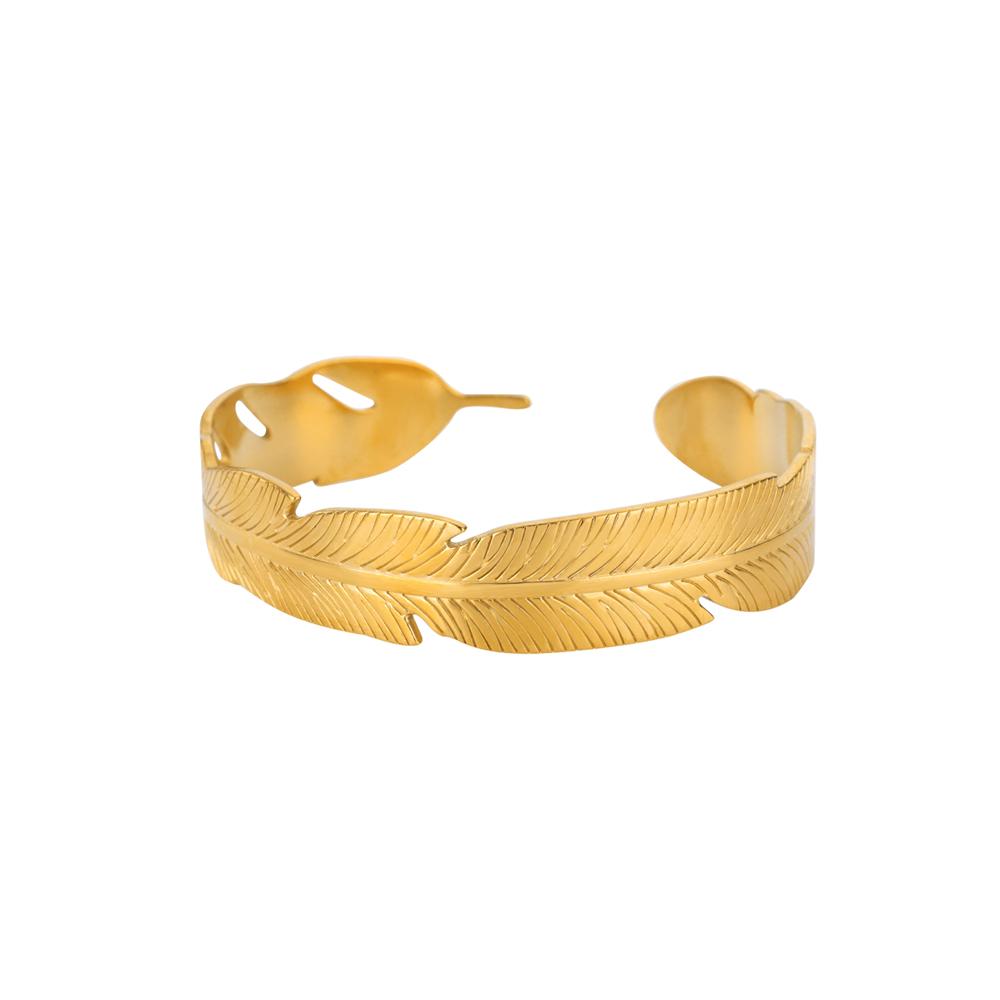 Bowknot Bangle Bracelet for Women Gold Color Stainless Steel Geometric Cuff Bangles Fashion Party Aesthetic Jewelry Gift