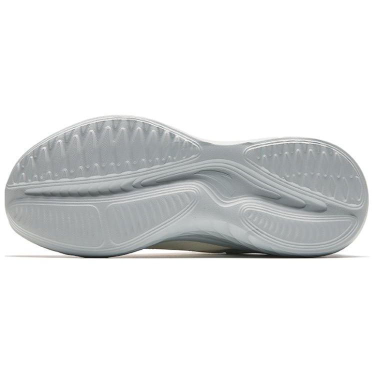 Anta Comfortable Cushioning Non-Slip Wear-Resistant Low-Top Running Shoes Men sneaker White Gray Black 912425510-2