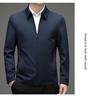 2025 Fall/Winter Men's Casual Business Jacket - Lapel Dad Style Top, Hot-Selling Outerwear