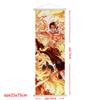 Anime One Piece Peinture sur Toile à Défilement Zoro Sanji Luffy Décoration d'Intérieur Suspension Murale Affiche Art Mural Décor de Chambre