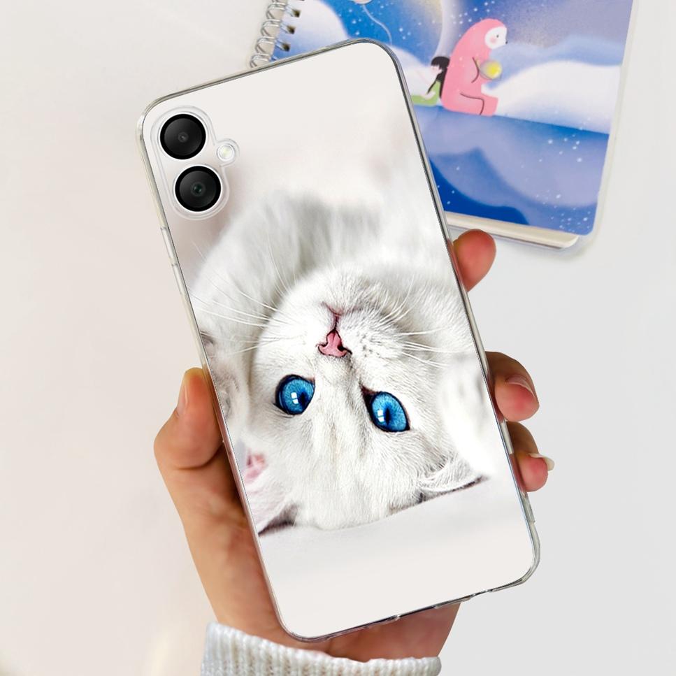 Case For Samsung Galaxy A06 4G 6.7" Cute Cartoon Astronaut Dinosaur Soft Silicon TPU Cover For Samsung A06 SM-A065F Phone Case