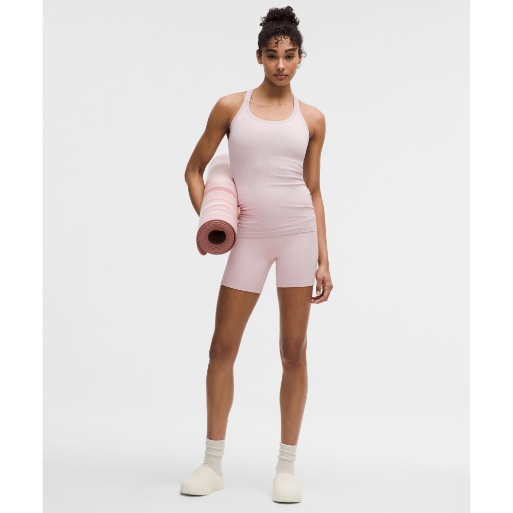 Lululemon EBB To Street Tank Top  Light Support  B C Cup porCelain Pink