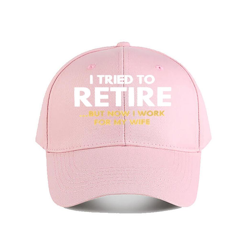 Funny RetireUnisext For Husband Baseball Cap Fashion Unisex Sunhat Womens Outdoor Sports Snapback Cap