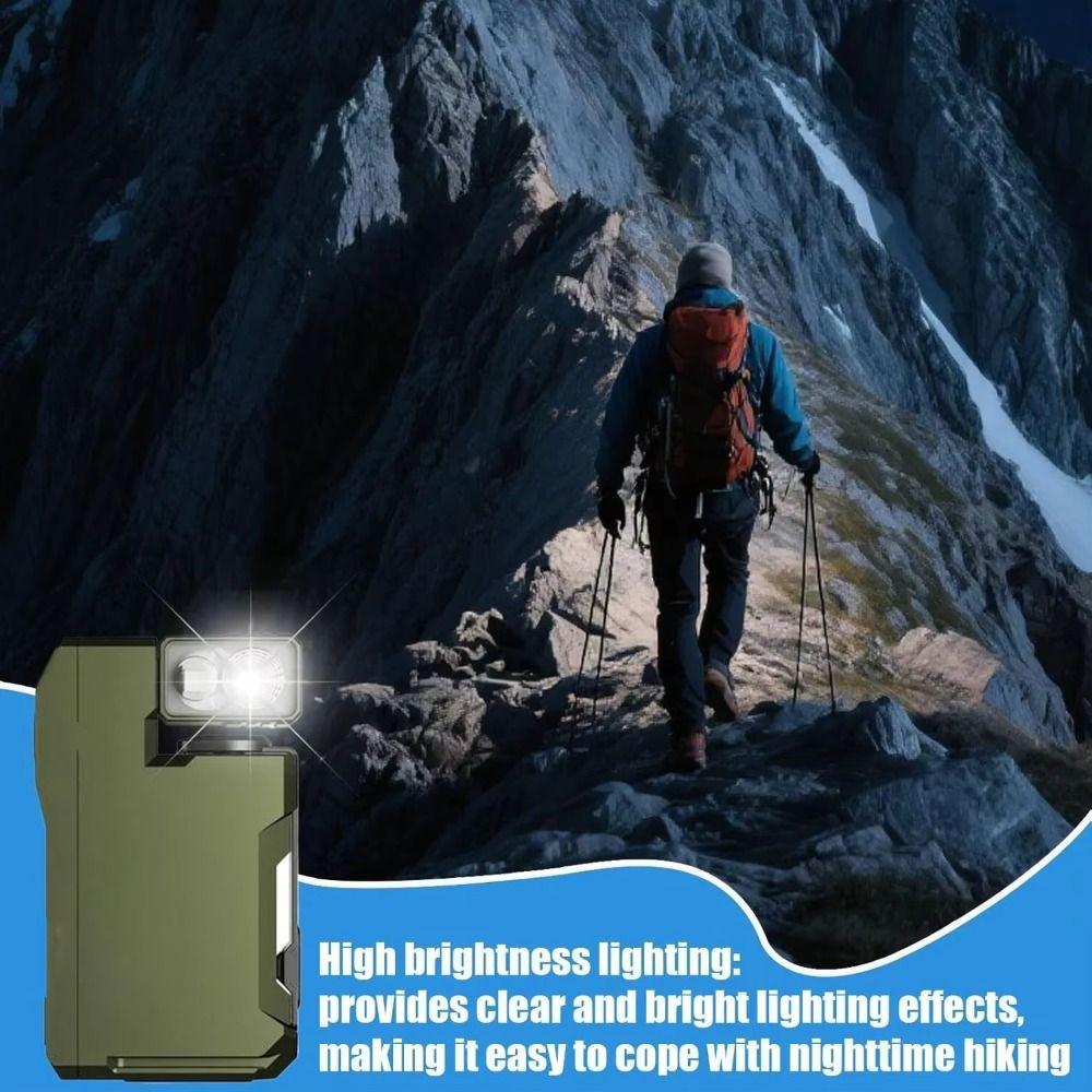 Mini G5 Rechargeable Keychain Flashlights Ultra Bright with 180° Rotation & Dual Light Work Light Camping Lantern for Outdoor