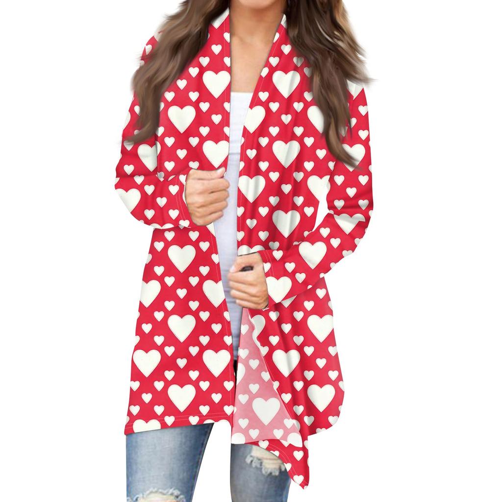 Giacca-cappotto-cardigan-di-media-lunghezza-stampato-casual-moda-da-donna