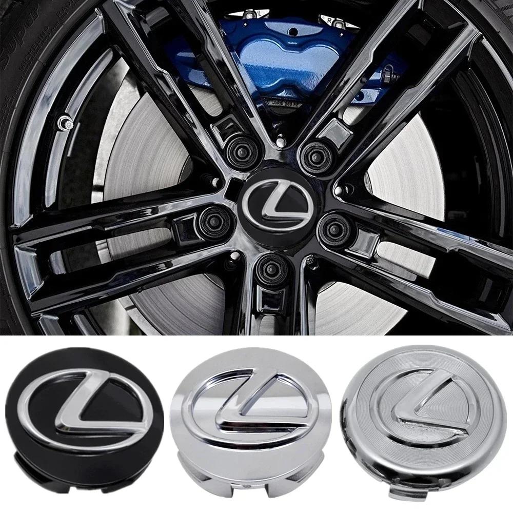 FIWB3 For LEXUS NX RX330 RX300 GS300 IS250 IS200 CT200h GX470 CT 200H 4Pcs Plastic Auto Wheel Hub Center Caps Emblem Car Styling