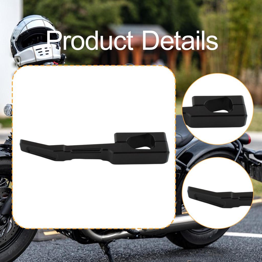 Aluminum Alloy Motorcycle Kickstand Foot Side Stand, Simple Installation for 368G