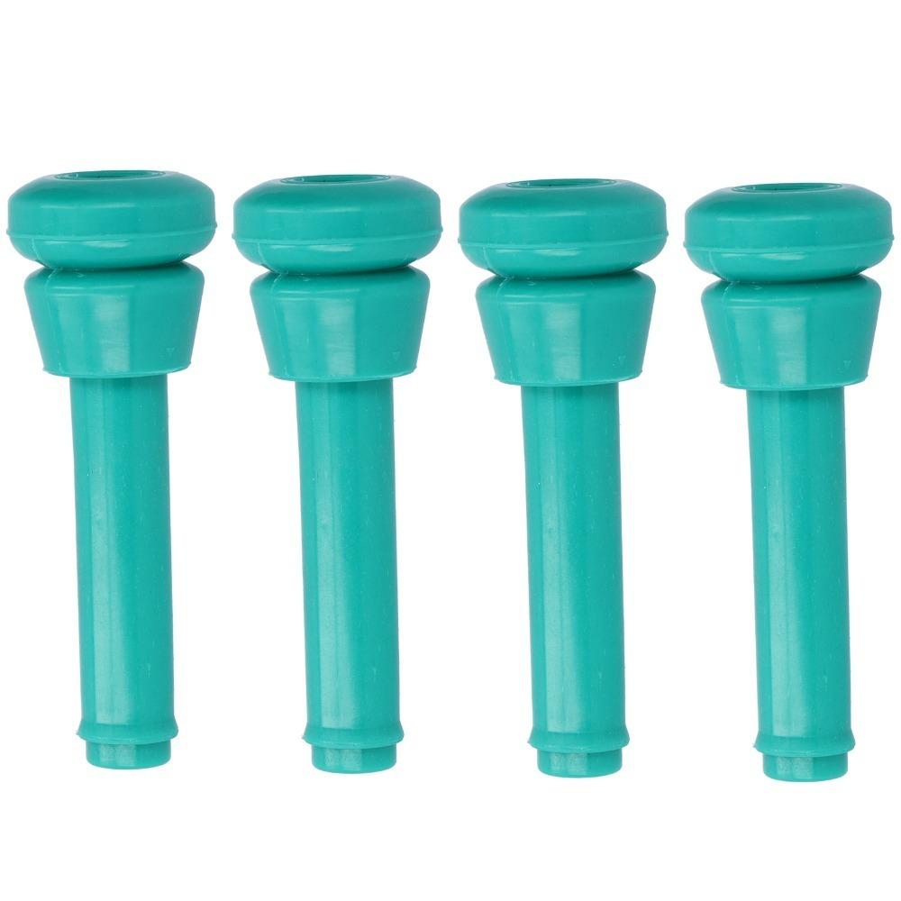 4Pcs Green Teat Cup Liner Food-Grade Silicone Milk Lining Replacement Milking Machine Liner Cattle