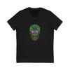 Skull V-neck T-shirt