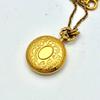 SEIKO Pocket Watch Gold Roman Numerals [Excellent Condition/New Battery]