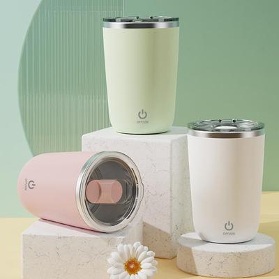 350ml Automatický samo-míchací hrnek 304 Nerezová ocel Dobíjecí Magnetický hrnek Hrnek na míchání mléka Chytrý mixér Láhev na vodu