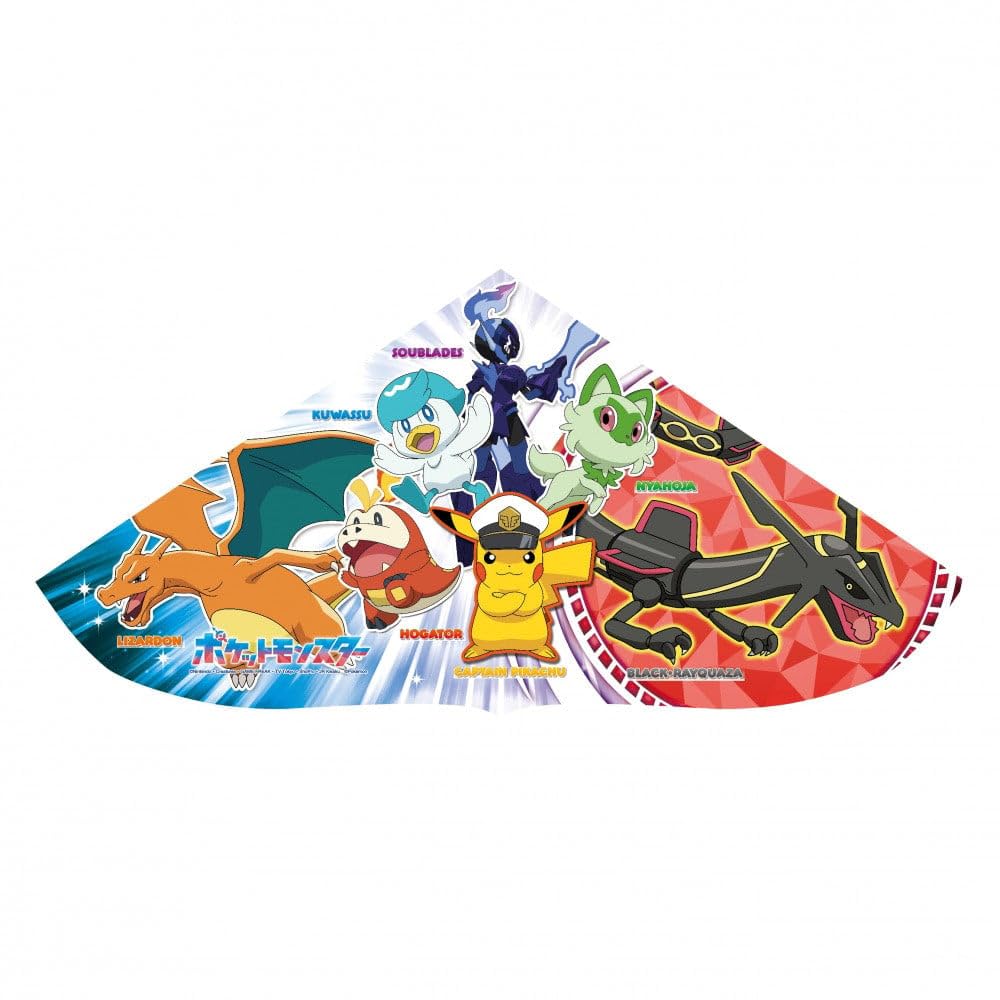 Onda Kite - Pokemon Triangular Kite, Large Size, with Handle, Character Kite