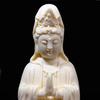 Buddhism Guanyin Characters Statue- Chinese Buddha Statue Meditation Bodhisattva Home Room Office Car Decoration Accessories