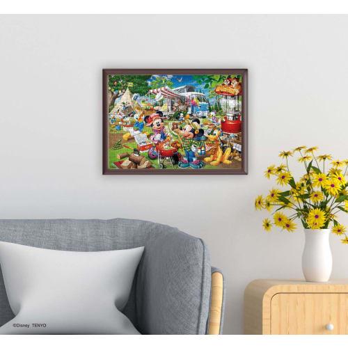 Tenyo [Made in Japan] 300 Piece Jigsaw Puzzle Disney Everyone Auto Camping! (30.5x43cm) D-300-013 Comes with glue and spatula Service card included