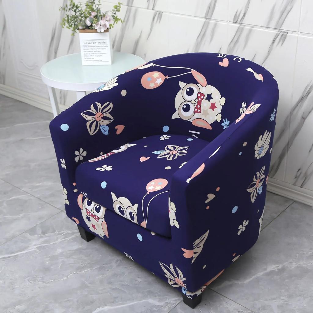 Stretch Single Sofa Slipcover Sofa Couch Cover Armchairs Chair Covers for Bar Counter with Seat Covers Funda De Sofá Individual