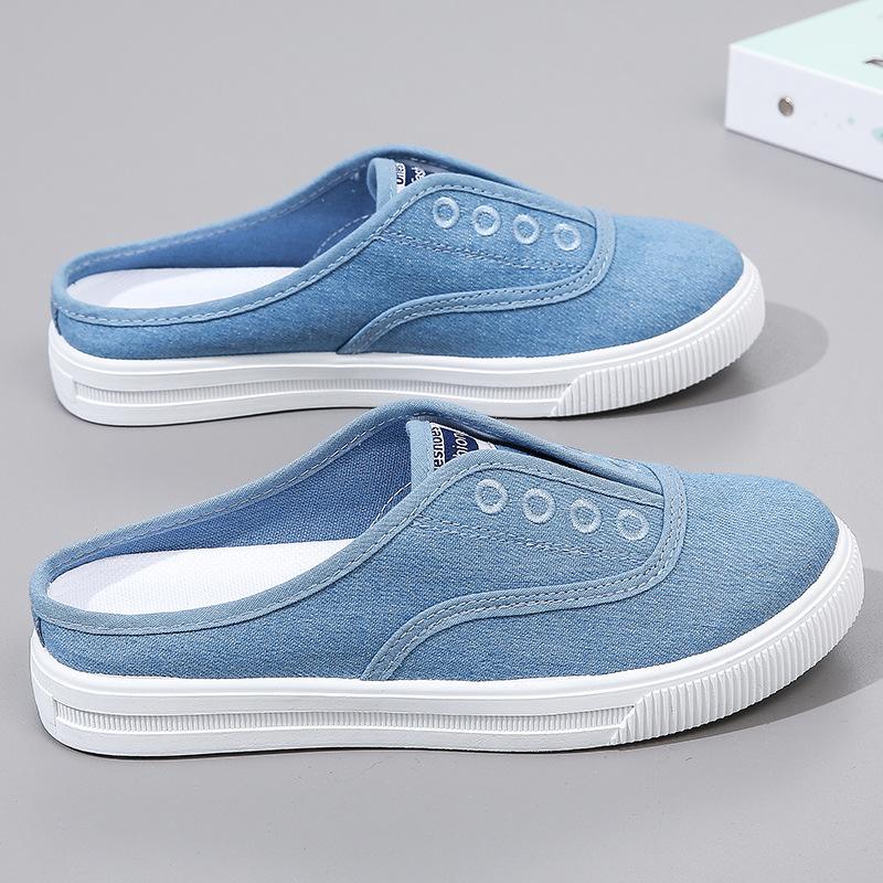 

Новые повседневные универсальные дышащие туфли на мягкой подошве, которые надеваются одним движением, нишевые 42 синий