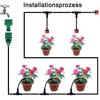 Sistem de irigare prin picurare Udare automată Furtun de grădină Kituri de irigare prin micro-picurare Duza reglabilă Accesorii pentru grădină Sistem Apă