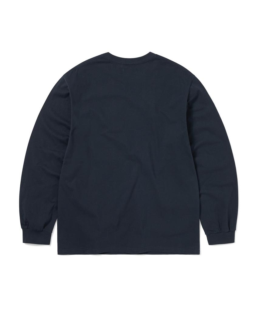 THISISNEVERTHAT Basic Pocket L/S Tee Navy