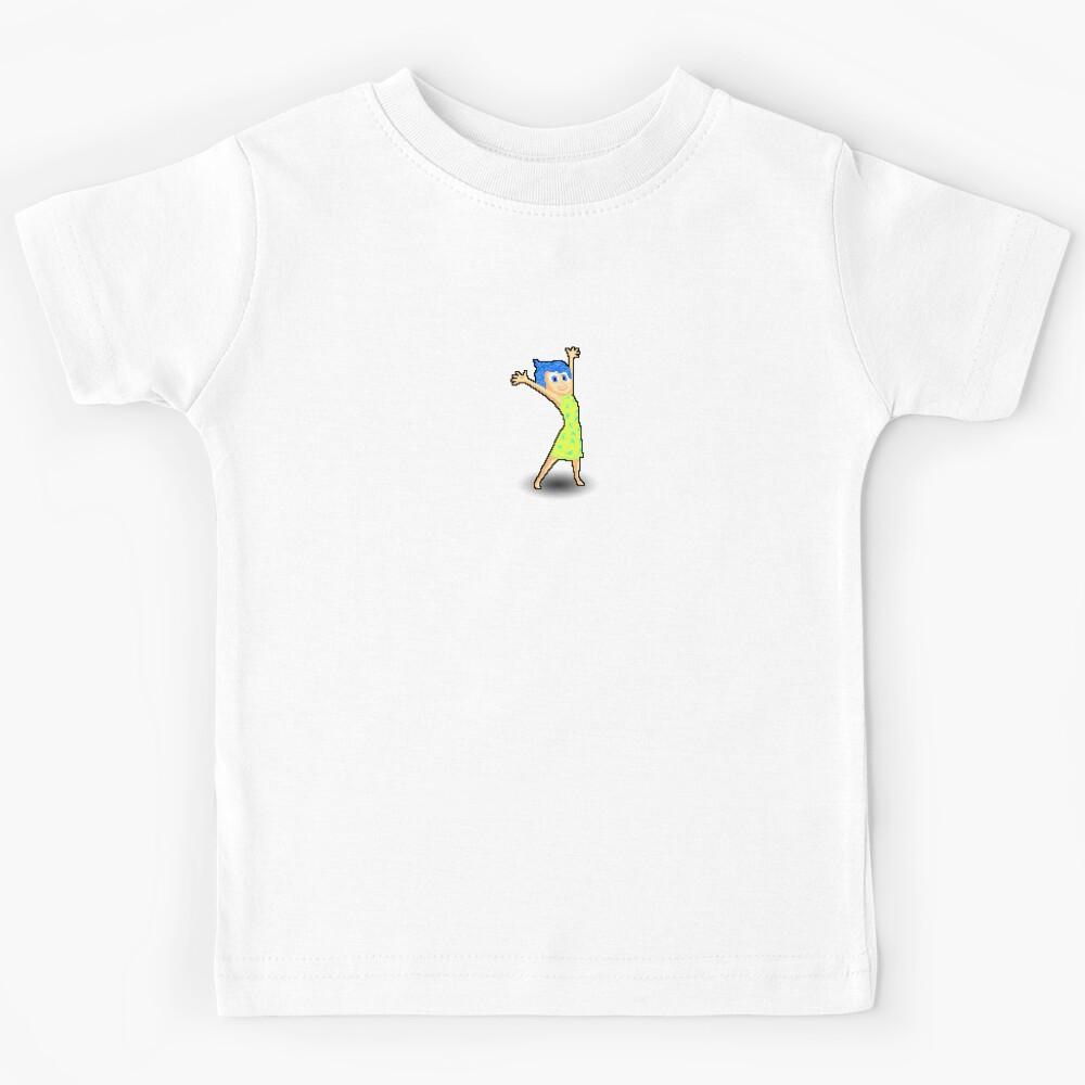Inside Out s Joy: 8-bit Designs Kids T-Shirt 160