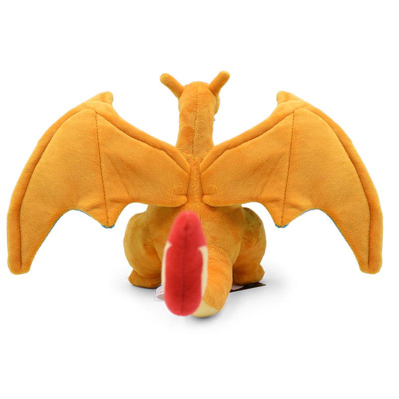 Little Elf Two-Horned Yellow & Shiny Black Charizard Plush Doll