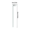 Plant Support Metal Ring Support Poles Tomato Trellis Climbing Plant Holder For Flower Tomato Vegetable Peony Orchid Outdoor