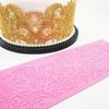 New Lace Print Mold Cake Lace Lace Silicone Mold Chocolate DIY Baking Fondant Tool( Random Color)