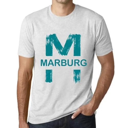 Ultrabasic Men s Tee-Shirt Marburg Marburg Eco-Friendly Graphic T-Shirt S
