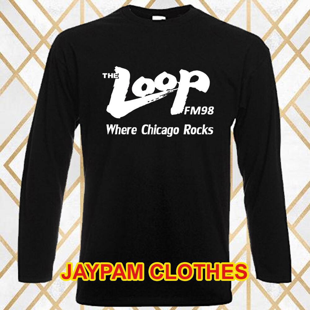 The Loop FM 98 Radio Men Black Size S 2XL M
