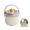 500/600ml Soup Cup Stainless Steel Sealed Bowl Milk Containers  For Breakfast Oat Milk Fruit Salad