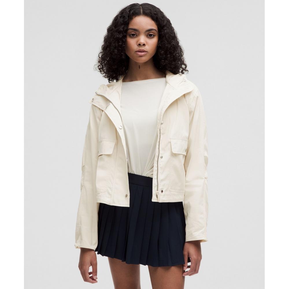

Lululemon Cropped Utility Windbreaker Light Ivory XXXS